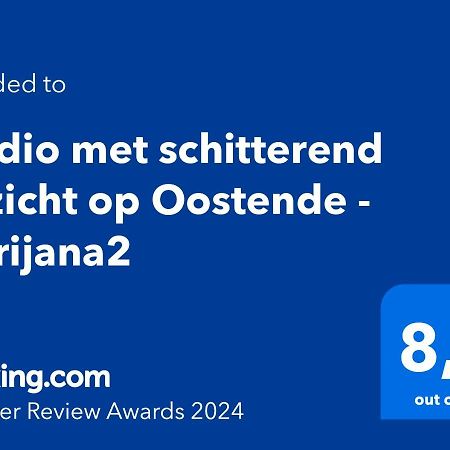 Studio Met Schitterend Uitzicht Op Oostende - Marijana2 Buitenkant foto